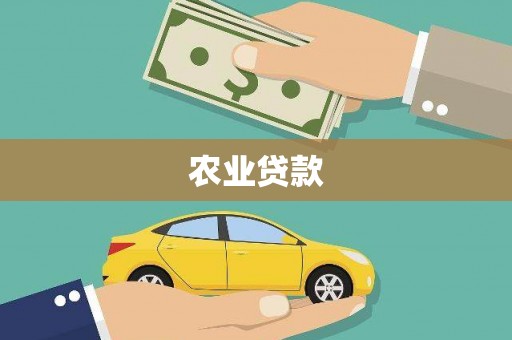 梁山农业贷款