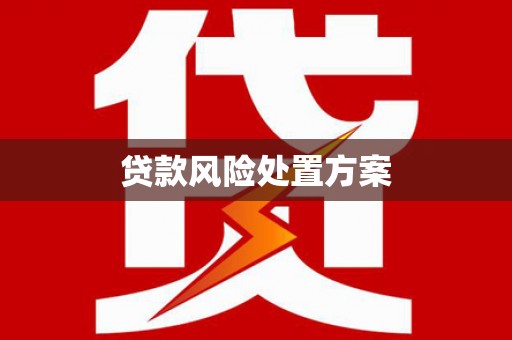 梁山贷款风险处置方案