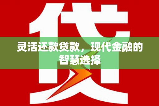 梁山灵活还款贷款，现代金融的智慧选择