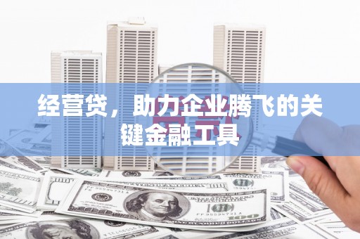 梁山经营贷，助力企业腾飞的关键金融工具