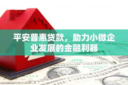梁山平安普惠贷款，助力小微企业发展的金融利器