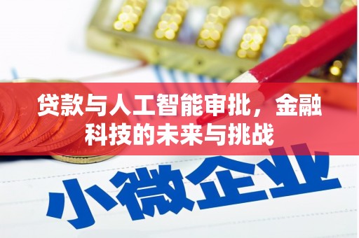 梁山贷款与人工智能审批，金融科技的未来与挑战