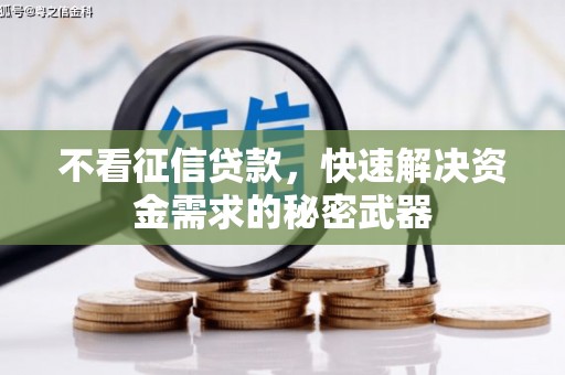 梁山不看征信贷款，快速解决资金需求的秘密武器