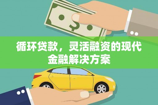 梁山循环贷款，灵活融资的现代金融解决方案