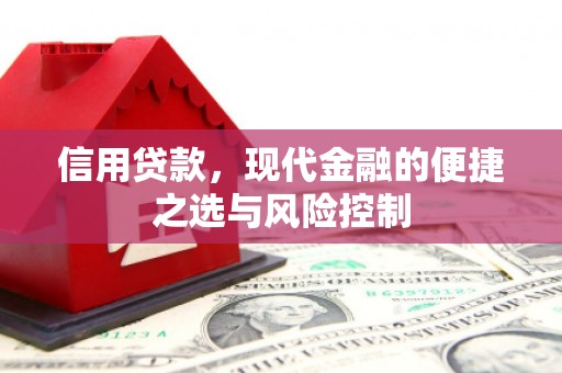 梁山信用贷款，现代金融的便捷之选与风险控制