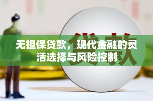 梁山无担保贷款，现代金融的灵活选择与风险控制
