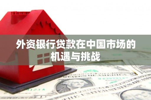 梁山外资银行贷款在中国市场的机遇与挑战