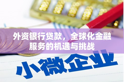 梁山外资银行贷款，全球化金融服务的机遇与挑战