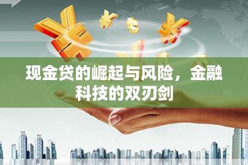 梁山现金贷的崛起与风险，金融科技的双刃剑