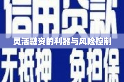梁山灵活融资的利器与风险控制