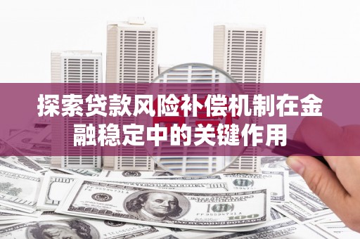 梁山探索贷款风险补偿机制在金融稳定中的关键作用