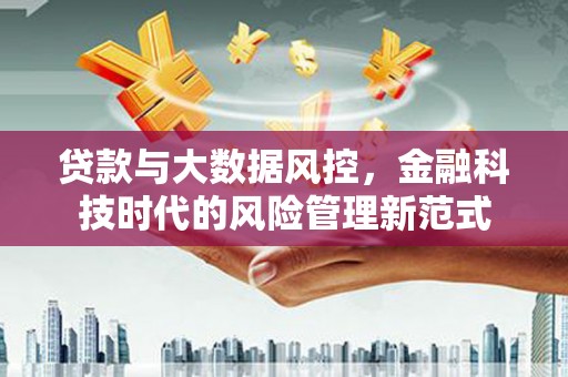 梁山贷款与大数据风控，金融科技时代的风险管理新范式