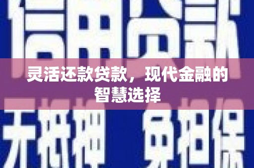 梁山灵活还款贷款，现代金融的智慧选择