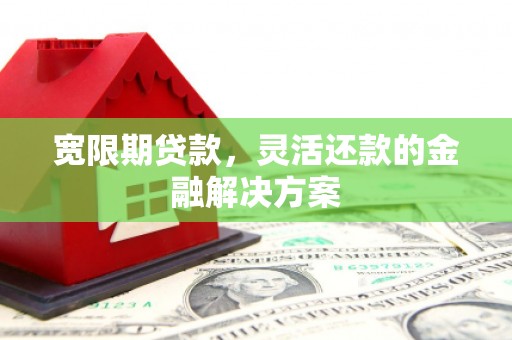 梁山宽限期贷款，灵活还款的金融解决方案