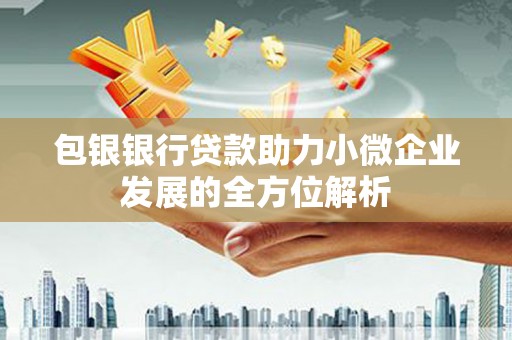 梁山包银银行贷款助力小微企业发展的全方位解析
