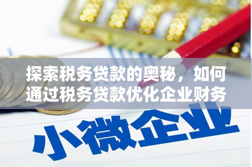 梁山探索税务贷款的奥秘，如何通过税务贷款优化企业财务