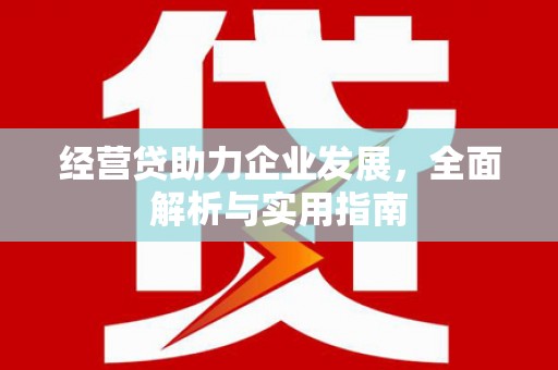 梁山经营贷助力企业发展，全面解析与实用指南