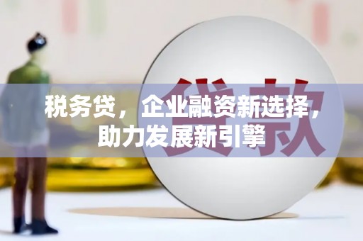梁山税务贷，企业融资新选择，助力发展新引擎