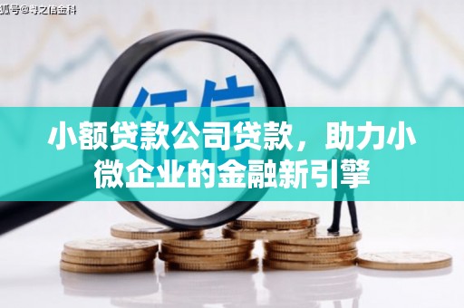梁山小额贷款公司贷款，助力小微企业的金融新引擎