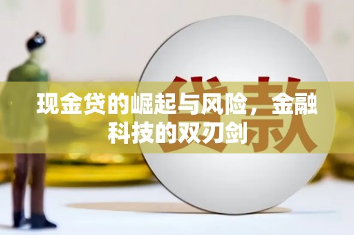 梁山现金贷的崛起与风险，金融科技的双刃剑