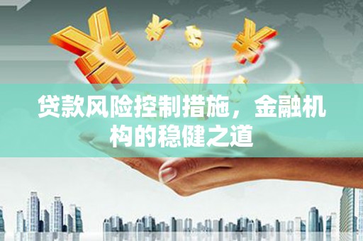梁山贷款风险控制措施，金融机构的稳健之道