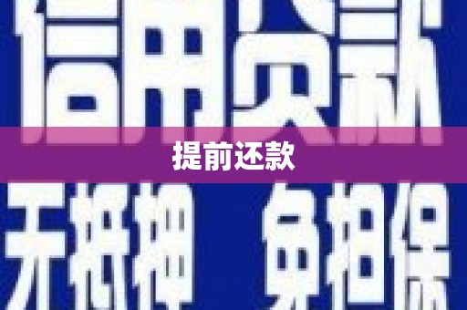 梁山提前还款